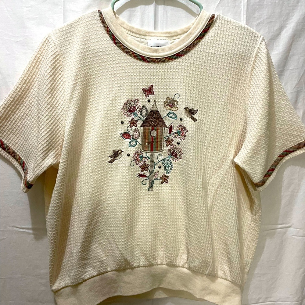 Bonworth Cottage core quilted grandma top